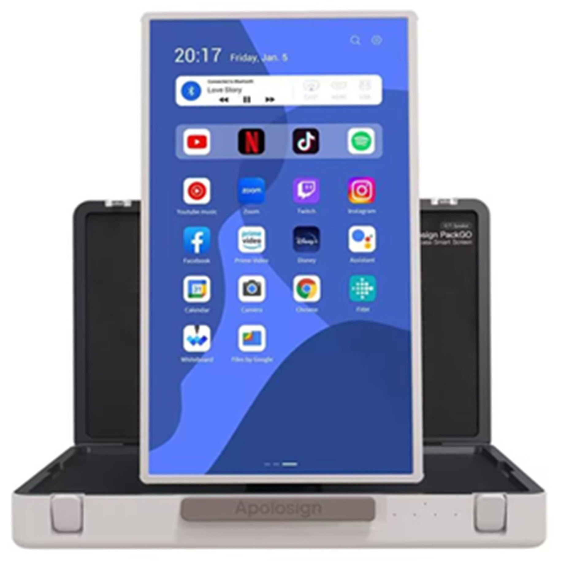Allnet ALLNET Presentation Suitcase High Performance Display 27 Zoll. Android 13. RK3588. HDMI In. Koffer