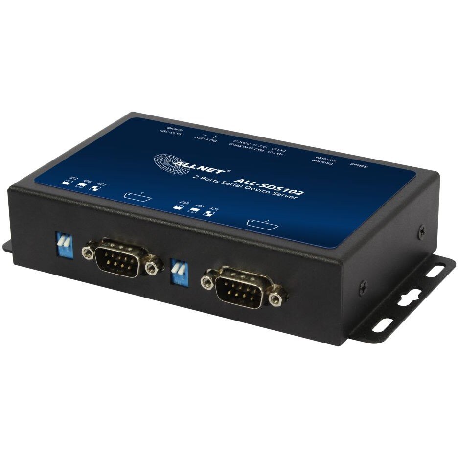 Allnet Z ALLNET Medienkonverter 2x RS232/RS422/RS485 auf 10/100BASE-TX ALL-SDS102v2