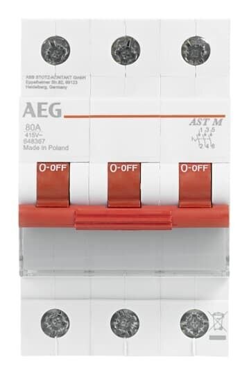 AEG AEG/ABB Hauptschalter 63A AST M 63 30 ASTM6330