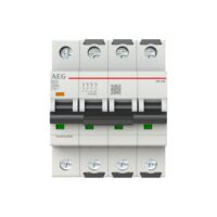 AEG Leitungsschutzschalter AC B 20A 4-polig EN254B20 415V 4TE 50-60Hz IP20