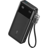 Bild vom Produkt: Anker PowerBank 20.000 mAh 30W 1x USB-A 2 x USB-C inkl. USB-C Kabel black