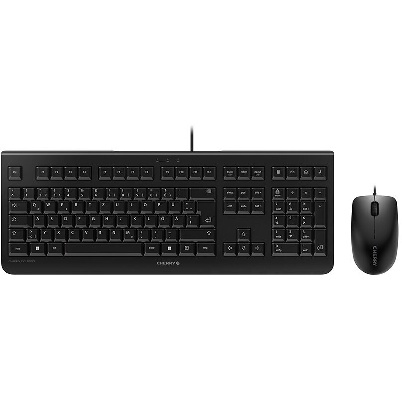 Cherry Cherry Desktop DC 2000 black QWERTZ DE