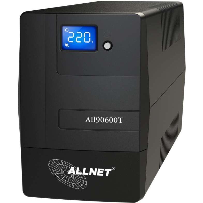 Allnet ALLNET USV 600VA Line-Interactive, USB, LCD-Display