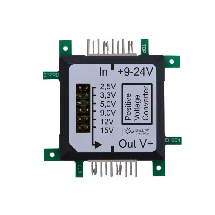 Allnet ALLNET BrickRknowledge Spannungsregler PWR 7...24V DC to +2,5/+3,3/+5/+9/+12/+15V, 5A/1A