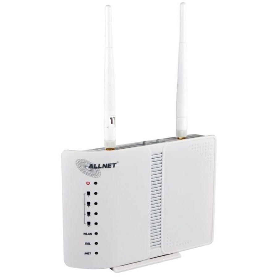 Allnet ALLNET Router ADSL2+ inklusive Bridge Modem & WLAN AP ALL-WR02400N