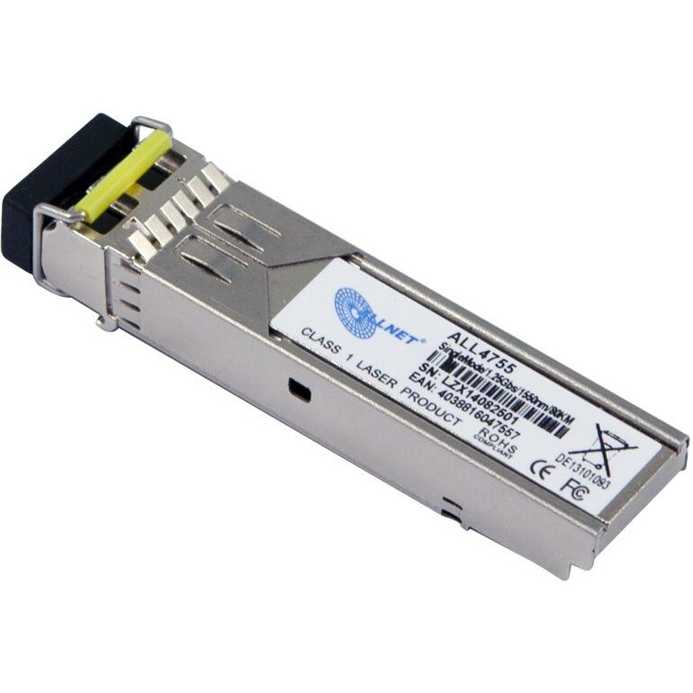 Allnet ALLNET Switch Modul ALL4755 SFP(Mini-GBIC), 1000Mbit, ZX/LC, 80KM