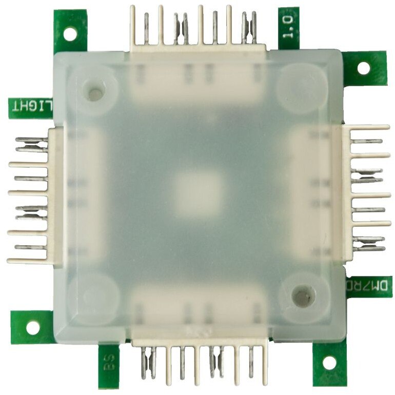 Allnet ALLNET BrickRknowledge LED RGB light Brick transparent 10er Pack