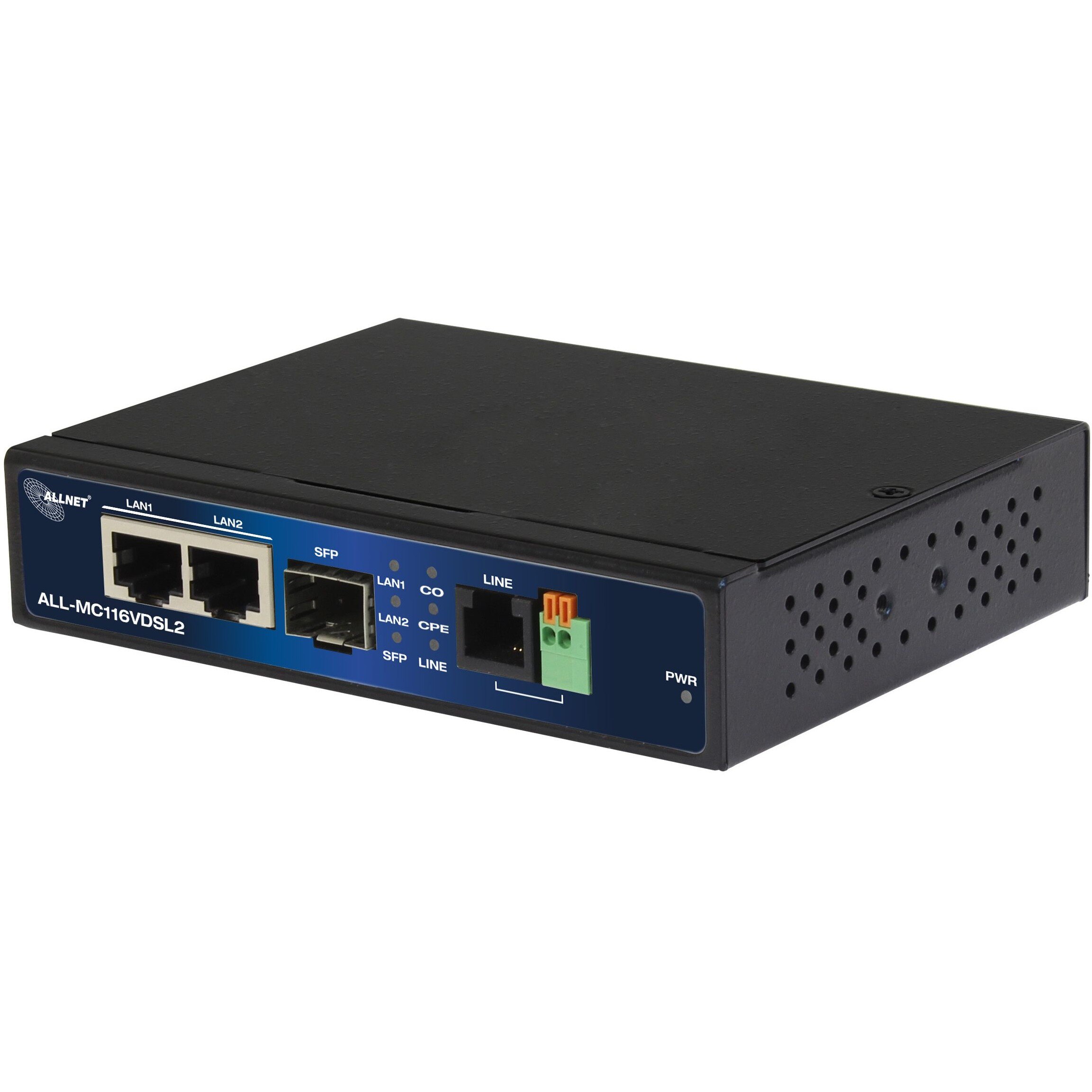 Allnet Z ALLNET Punkt-zu-Punkt Modem VDSL2 via 2-Draht unmanaged ALL-MC116V2 / Max. 3km mit max. 160Mbit/s