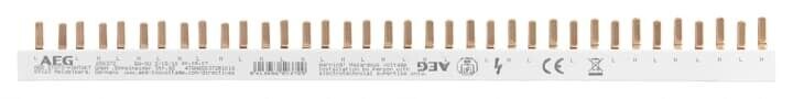 AEG AEG/ABB Phasenschiene 2+N 9mm 330mm 10qmm 63A Stift BA-SU 2/18/10