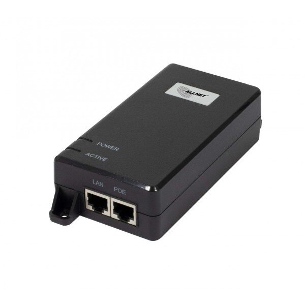 Allnet Z ALLNET PoE Injektor 1G/2.5G/5G PoE & PoE bt (15,4W/30W/60W) / Kunststoffgehäuse / ALL-PI102-BT60-5G
