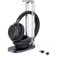 Yealink Bluetooth Headset BH76 Plus with Charging Stand Teams Black USB-C/A
