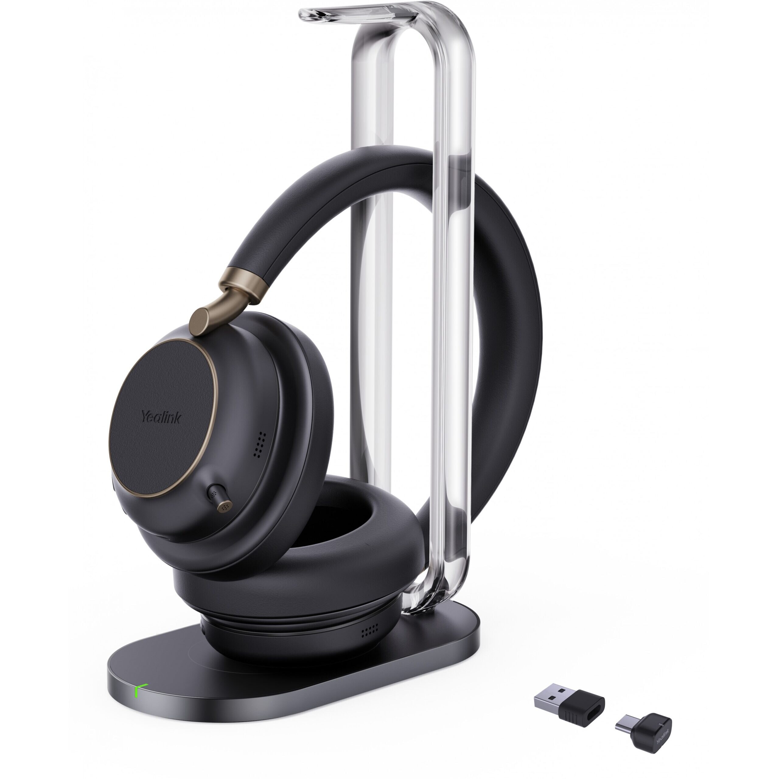 Yealink Yealink Bluetooth Headset BH76 Plus with Charging Stand Teams Black USB-C/A