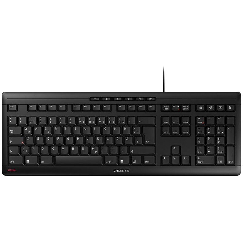 Cherry Cherry STREAM JK-8500 USB black QWERTZ DE