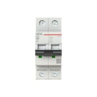 AEG Leitungsschutzschalter AC C 63A 2-polig EN102C63 400V 2TE 50-60Hz IP20