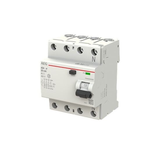 AEG FI-Schutzschalter AI 4-polig 440V 40A 4TE FN440/AI30 0,03A Reiheneinbaugerät