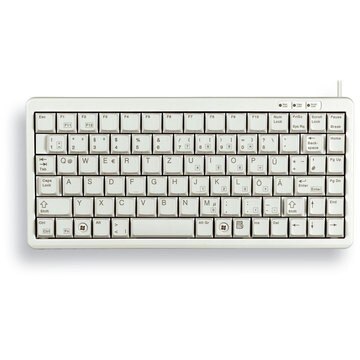Cherry CHERRY TAS G84-4100 COMPACT KEYBOARD Corded GB-Layout grau
