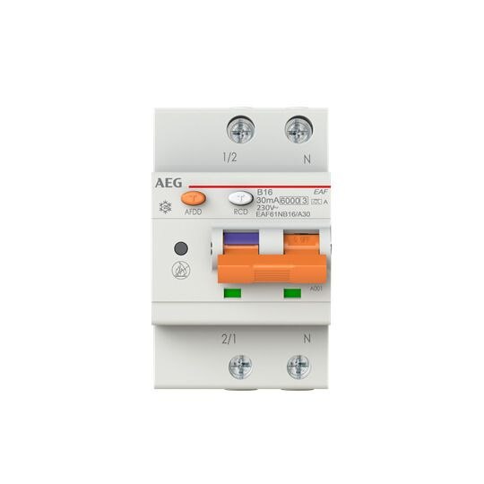 AEG Brandschutzschalter 2Ö FI/LS-Schalt EAF61NB16/A30 40A 230V 1TE