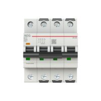 AEG Leitungsschutzschalter AC B 10A 4-polig EN254B10 415V 4TE 50-60Hz IP20