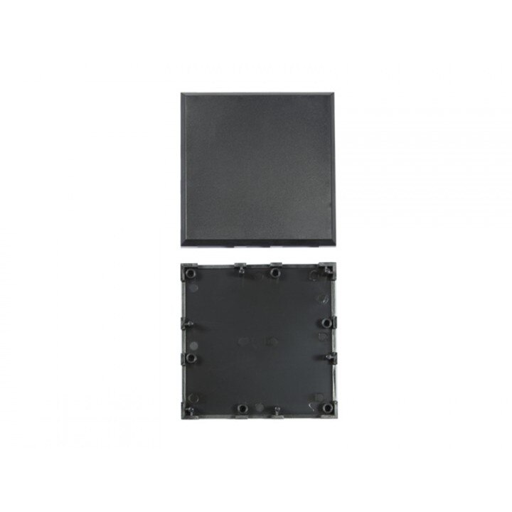 Allnet ALLNET BrickRknowledge Kunststoffschale 2x2 schwarz oben und unten 10er Pack