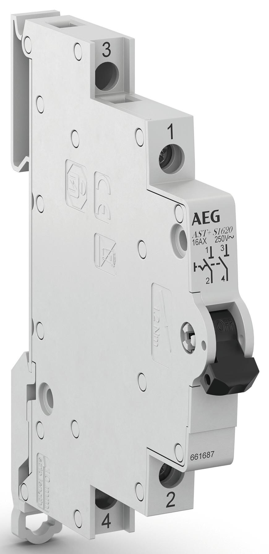 AEG AEG/ABB Lasttrennschalter 16A 2-polig IP20 Einb AST+ S1620