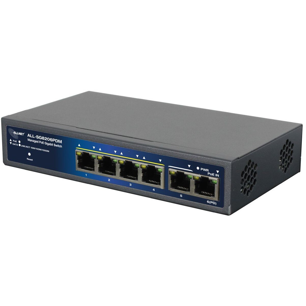 Allnet 6P ALLNET ALL-SG8206PDM POE M