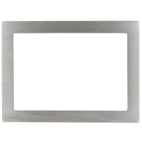 ALLNET Touch Display Tablet 12 Zoll Zubehör Blende für Einbaurahmen silber schmal