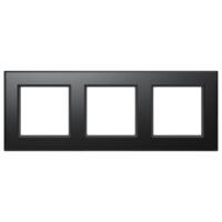 Homematic IP Glasrahmen 3-fach schwarz HmIP-GF3-A