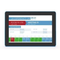 ALLNET Meetingraum RGB LED Tablet 10 Zoll RK3568 8GB/32GB Wifi, A ndroid 11 NFC Farbe schwarz MeetOne-101-C0