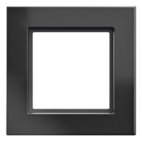 eQ-3 Glasrahmen 1-fach schwarz HmIP-GF1-A