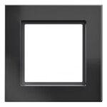 Homematic IP Glasrahmen 1-fach schwarz HmIP-GF1-A