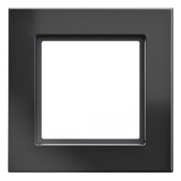 Homematic IP Glasrahmen 1-fach schwarz HmIP-GF1-A