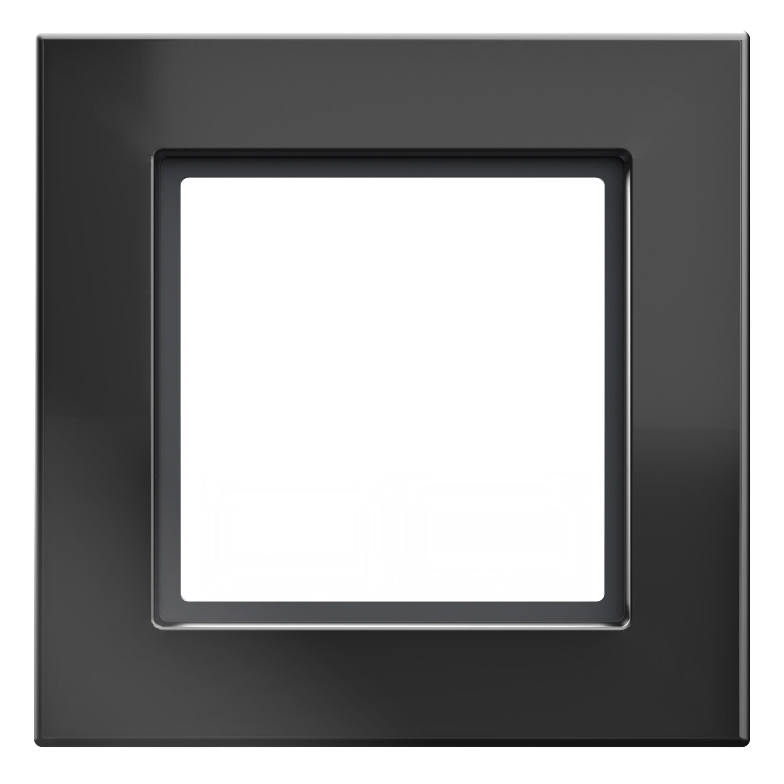 Homematic eQ-3 Glasrahmen 1-fach schwarz HmIP-GF1-A