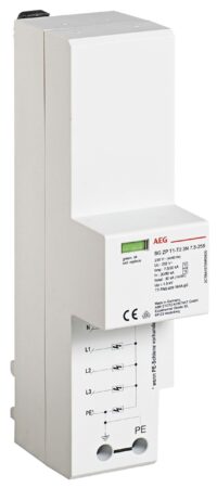 AEG Kombi-Ableiter Oberteil 4-polig 230VAC SG ZP 3N 7.5-255 1,5kV 3TE Basiselem