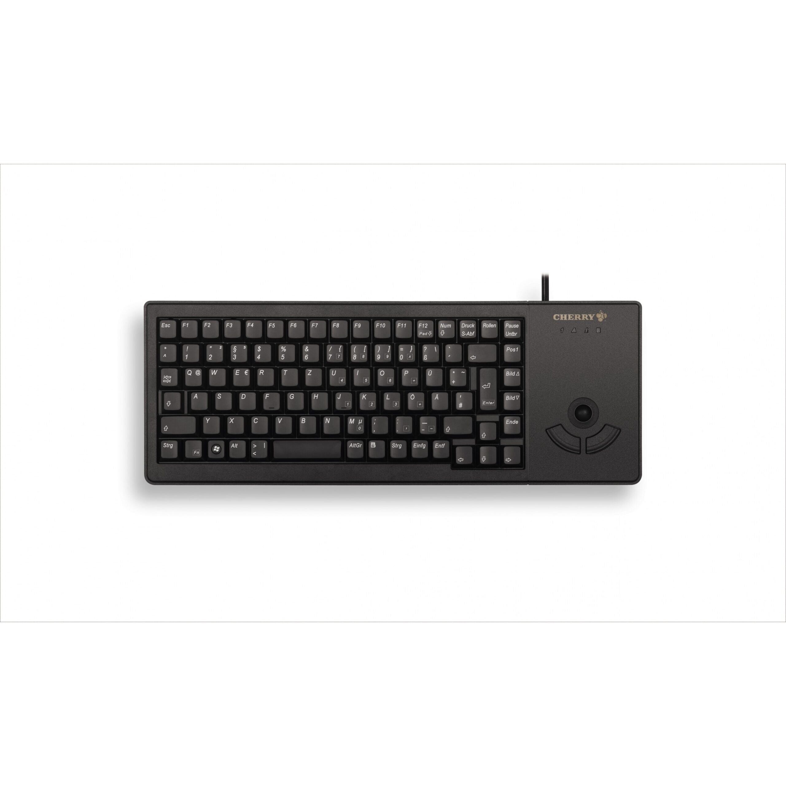 Cherry CHERRY G84-5400 Corded FR-Layout schwarz TRACKBALL USB