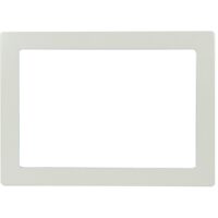 ALLNET Touch Display Tablet 15 Zoll Zubehör Blende für Einbaurahmen, weiß schmal