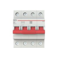 AEG Hauptschalter 100A 4-polig IP20 Wart/Rep ESD40100 Einb