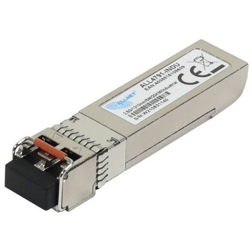 Allnet ALLNET Switch Modul ALL4791-INDU SFP(Mini-GBIC), 2,5Gbit, Singlemode/LC, Industrial -40/+85 Grad,