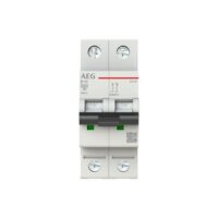 AEG Leitungsschutzschalter AC B 10A 2-polig EN62B10 400V 2TE 50-60Hz IP20