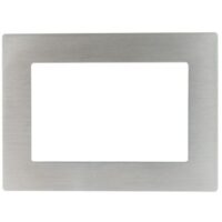 ALLNET Touch Display Tablet 12 Zoll Zubehör Blende für Einbaurahmen, silber breit