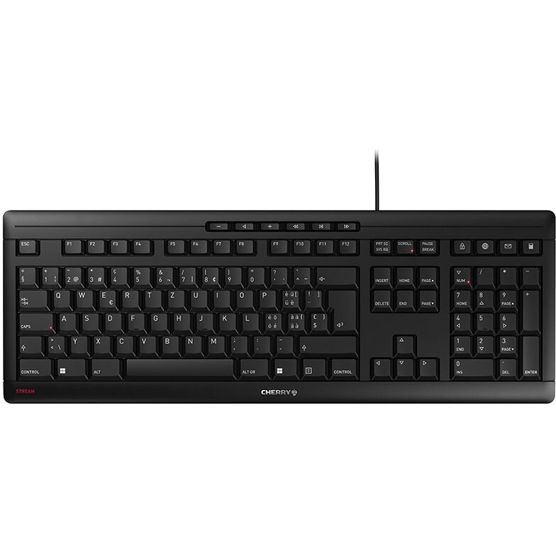 Cherry Cherry Keyboard STREAM USB black