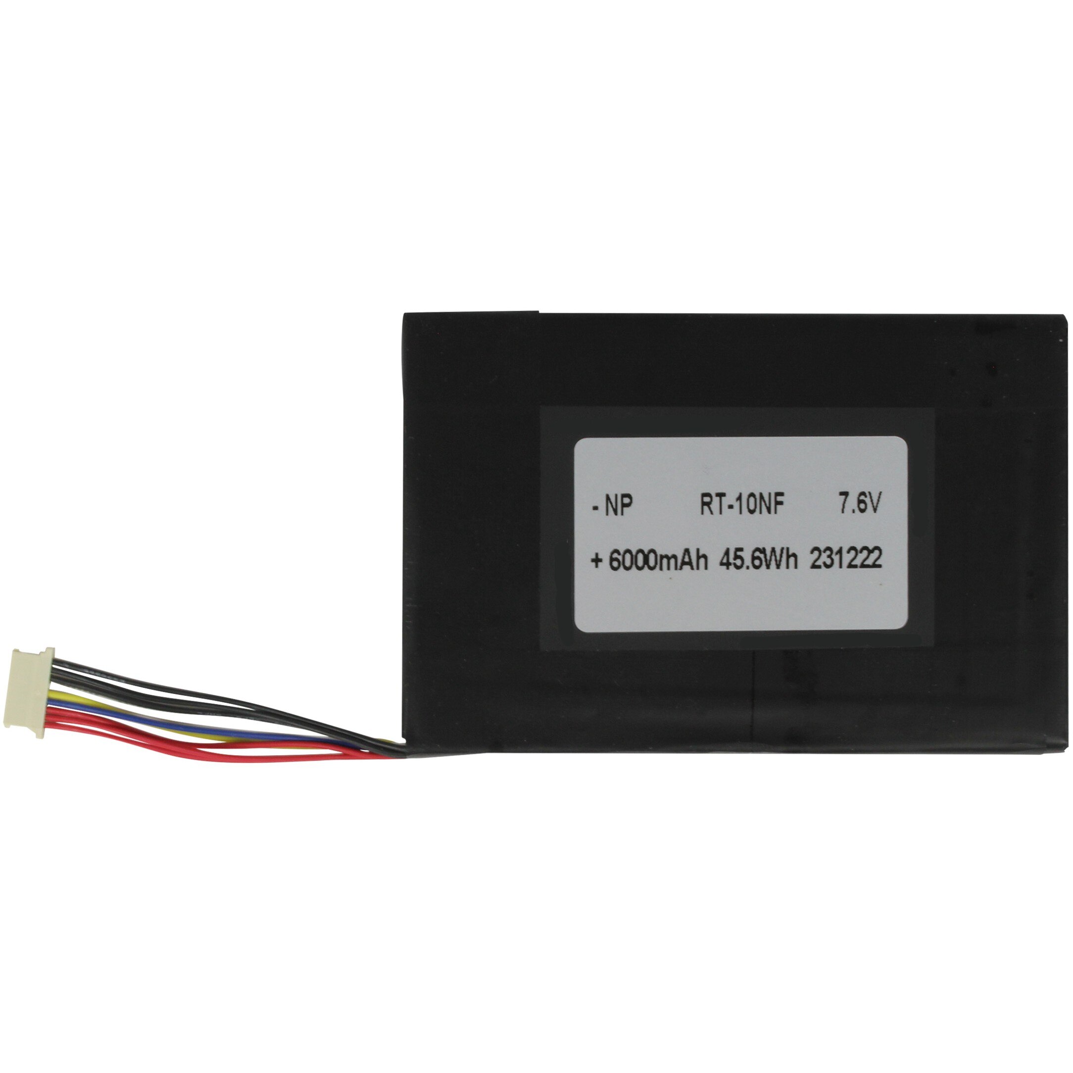 Allnet ALLNET Rugged Outdoor Tablet Zubehör Batterie für X-trail-100-Intel 6000mAh 45,6Wh 7,6V LiPo