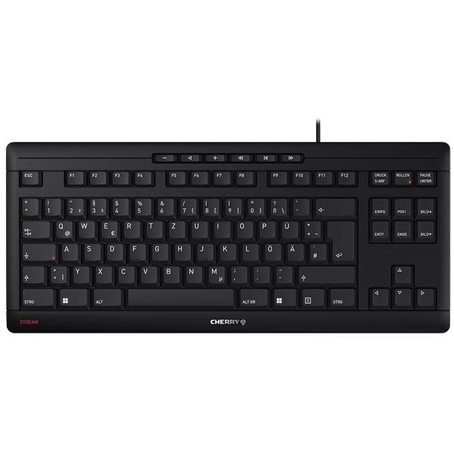 Cherry Cherry STREAM KEYBOARD TKL black QWERTZ DE