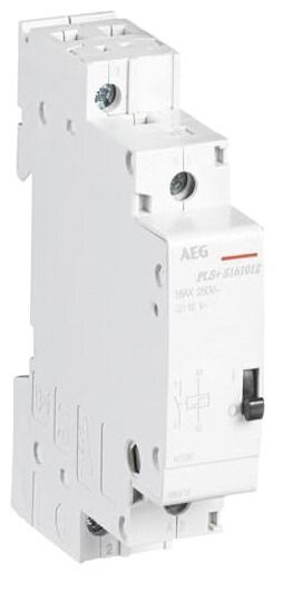 AEG AEG/ABB Stromstoßschalter 230VAC 1TE 16A 225-275V Reiheneinbaugerät PLS+ S1610230