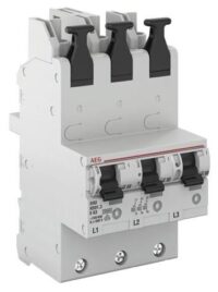 AEG/ABB Leitungsschutzschalter AC E 63A 3-polig 400V 25kA 4,5TE HS91.3E63SAV