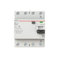 AEG FI-Schutzschalter A 4-polig 440V 63A 4TE FN463/A30 0,03A Reiheneinbaugerät