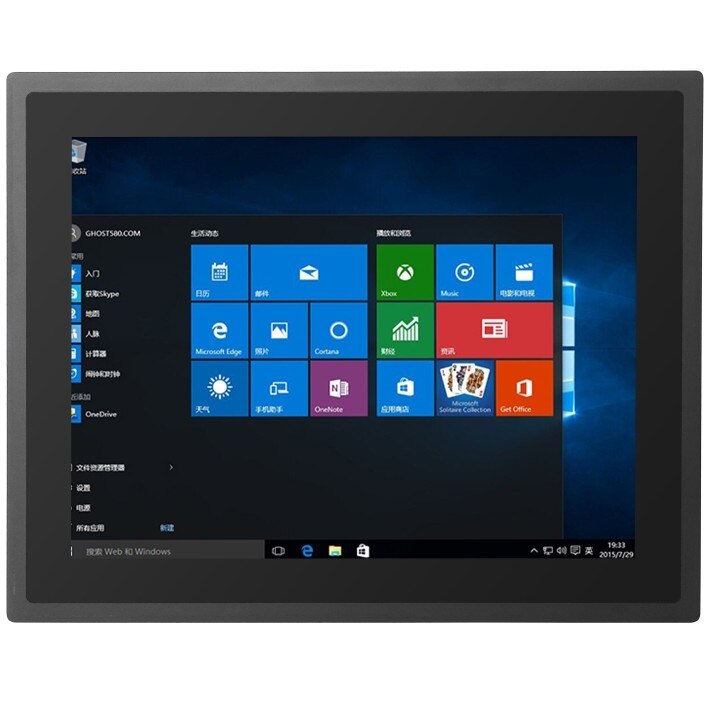 Allnet ALLNET AIO IPC industrial Windows/Linux 15,0 Zoll Touch Intel® Whiskey Lake i3 8145U processor 8GB/128GB Wlan RJ45 USB SIM Wandmontage