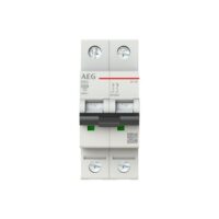 AEG Leitungsschutzschalter AC D 63A 2-polig EN102D63 400V 2TE 50-60Hz IP20