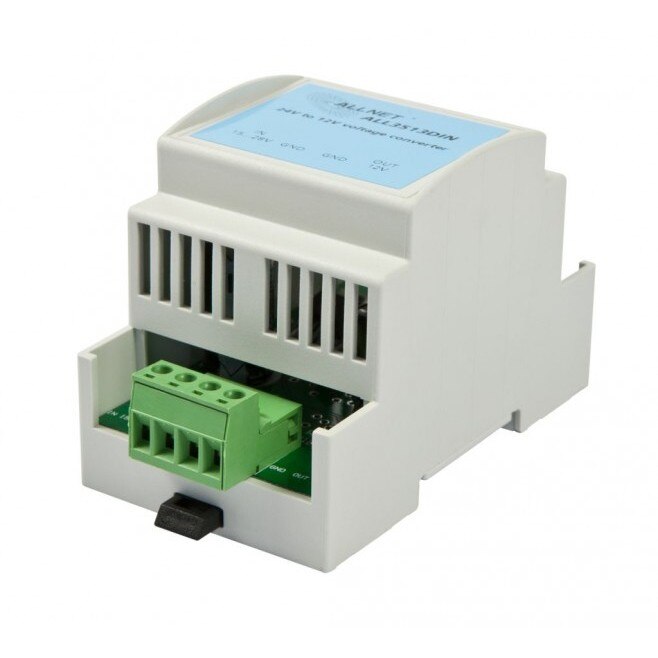 Allnet ALLNET Ersatznetzteil/Spannungswandler 12V/1,5A IN: 15..~36VDC -> OUT: 12VDC / 24V auf 12V / DC Step-Down-Wandler
