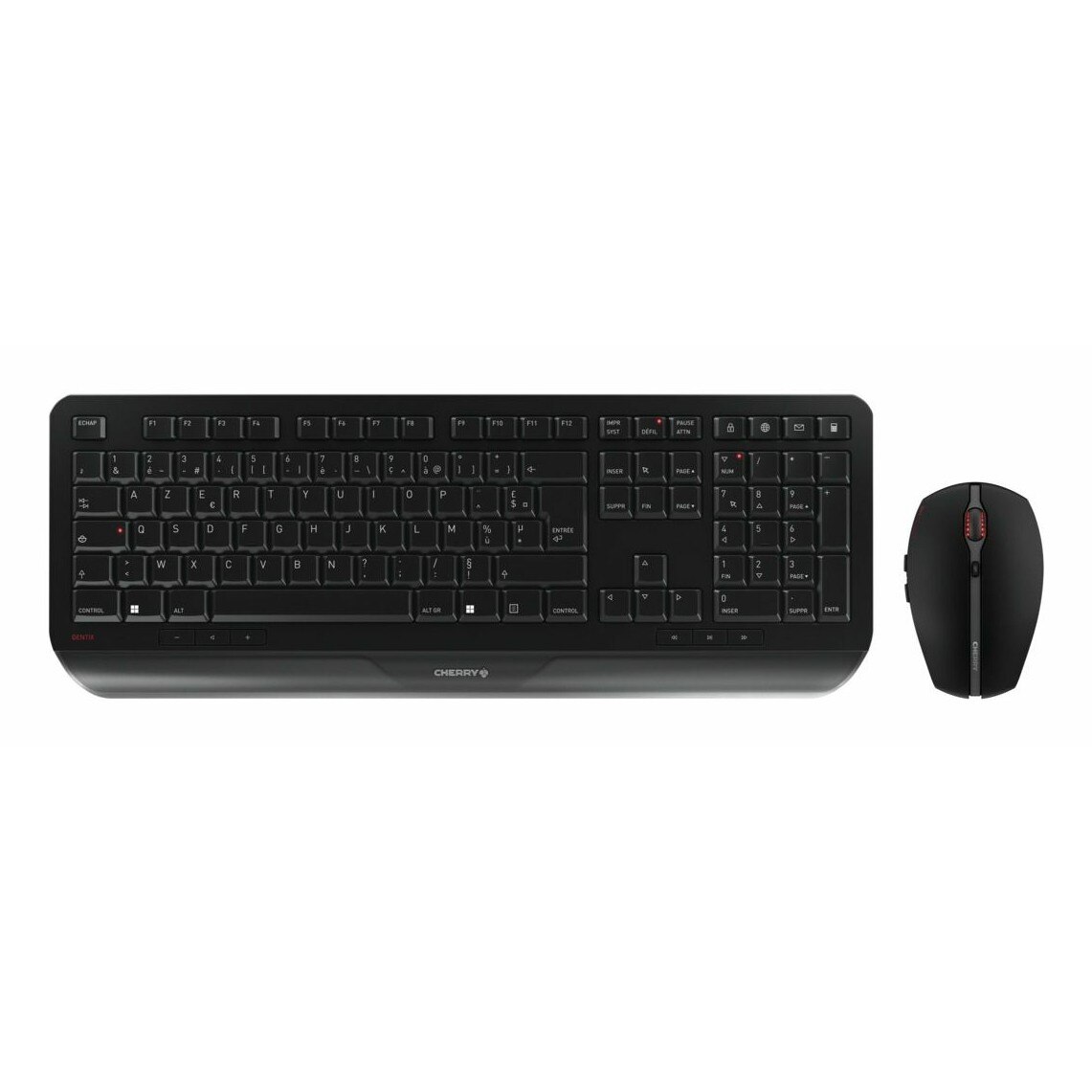 Cherry Cherry Desktop GENTIX [FR] Wireless black/noir Frankreich