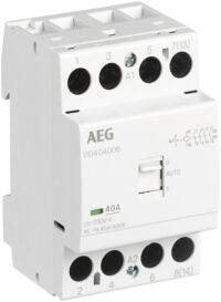 AEG/ABB Installationsschütz 40A 230V/UC 400-440V/UC VID404006